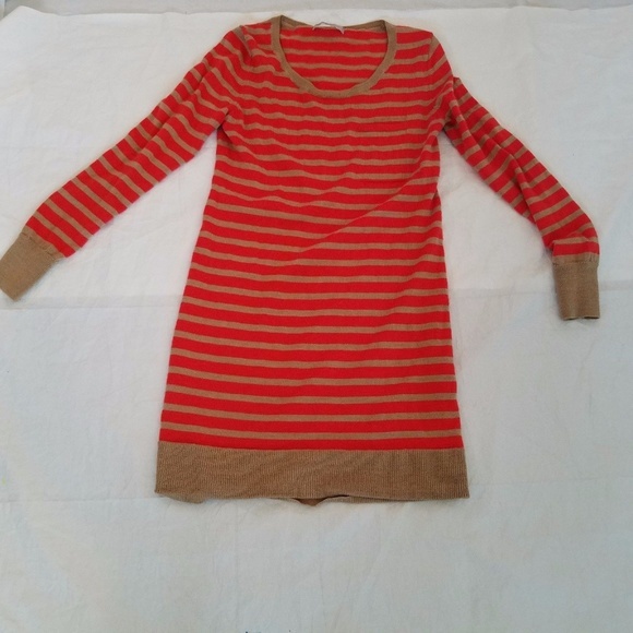 GAP Womens Sweater‎ Striped Wool Felt Knit Crew - Picture 2 of 5